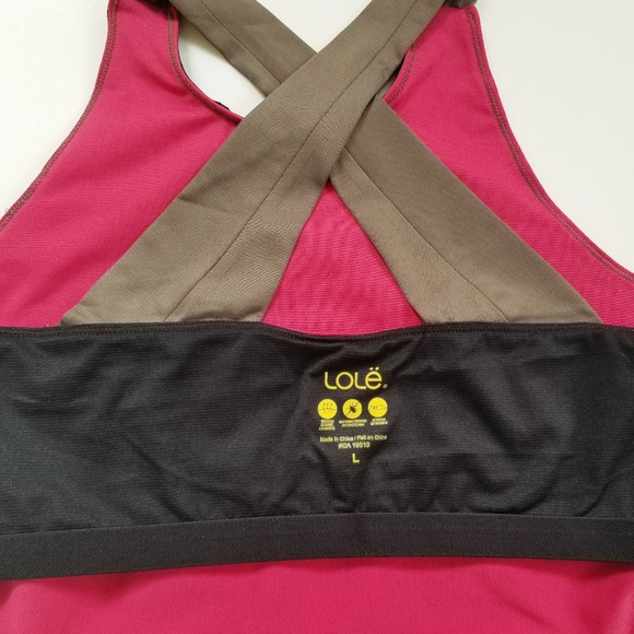 LOLЁ Athletic dress in raspberry - Picture 5 of 8